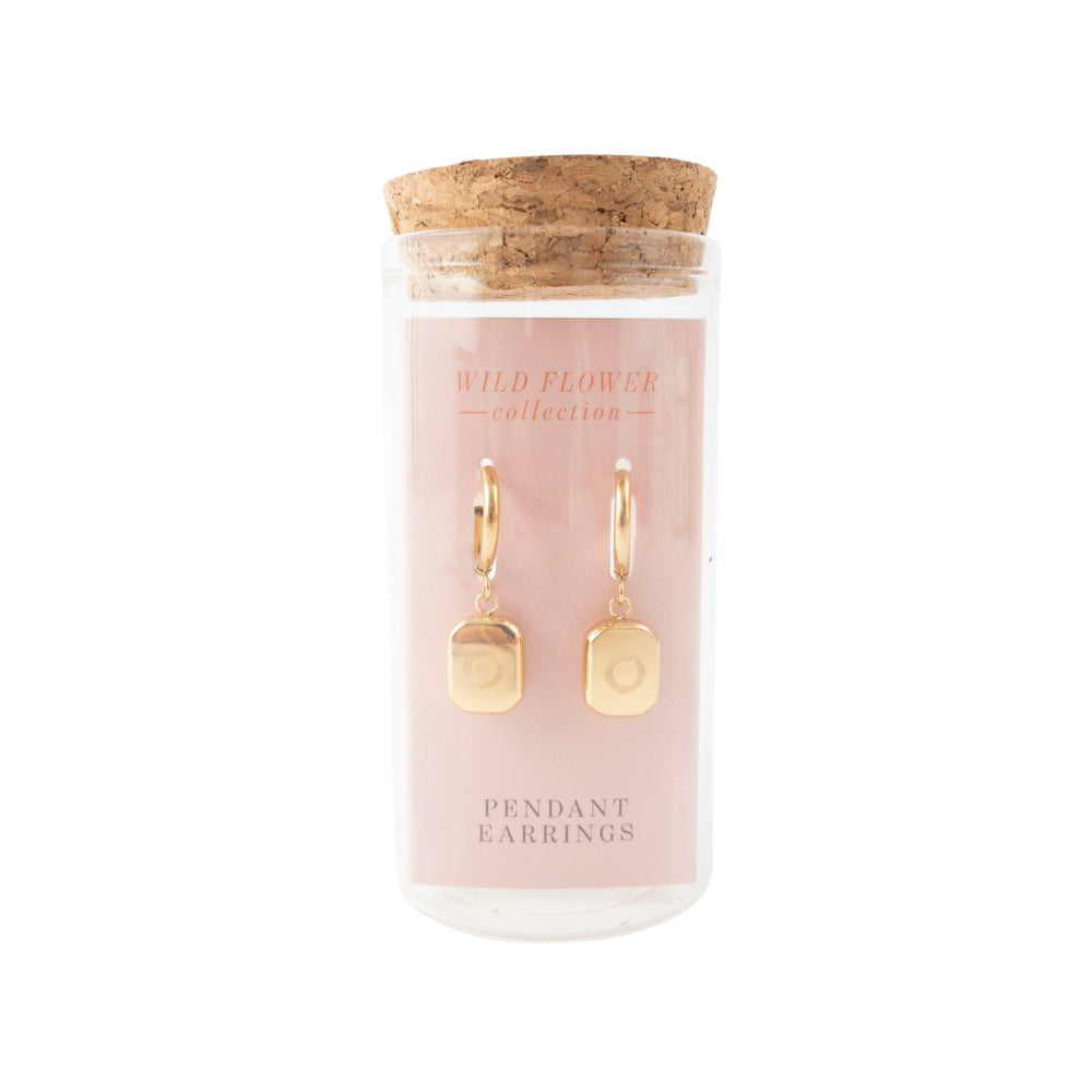 K&Co. Wild Flower Collection Pendant Earrings - DAISY