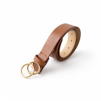 K&Co. Double Ring Belt  - TAN