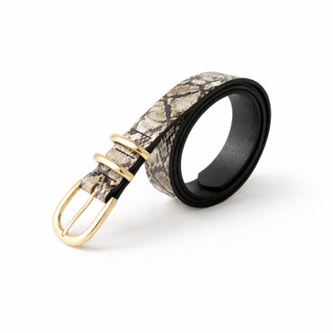 K&Co. Petal Series Fashion Belt  - SNAKE