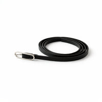 K&Co. Skinny Belt  - BLACK