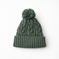 K&Co. Petal Series Beanie - FOREST GREEN