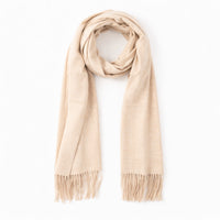 K&Co. Petal Series Winter Scarf - LATTE