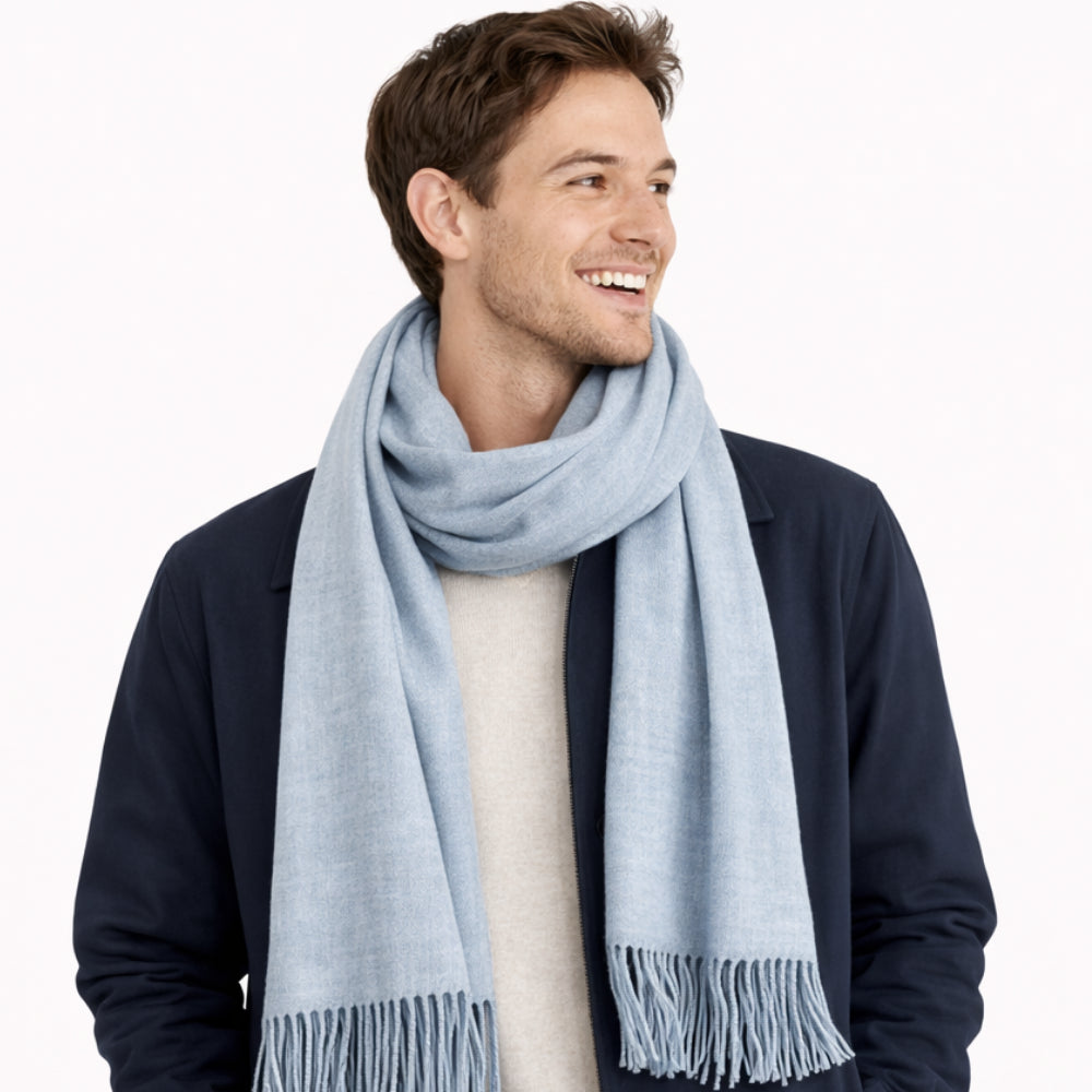 K&Co. Petal Series Winter Scarf - ARCTIC BLUE