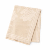 K&Co. Petal Series Jacquard Scarf - FLORAL LATTE