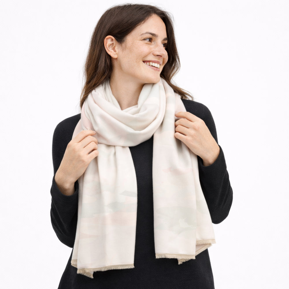 K&Co. Petal Series Jacquard Scarf - Petal Series