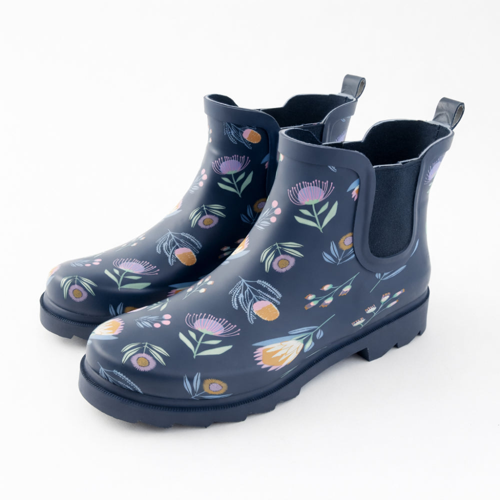 K&Co. Petal Series Ankle Gumboots - NATIVE