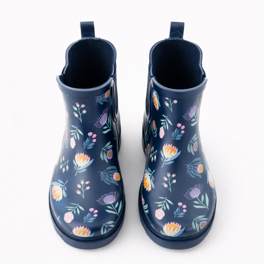 K&Co. Petal Series Ankle Gumboots - NATIVE