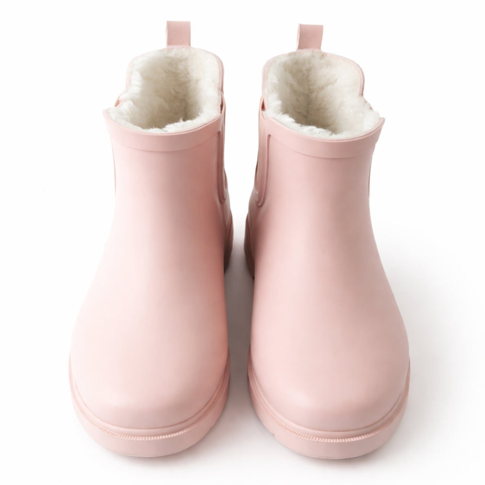 K&Co. Petal Series Lined Ankle Gumboots - DUSTY PINK