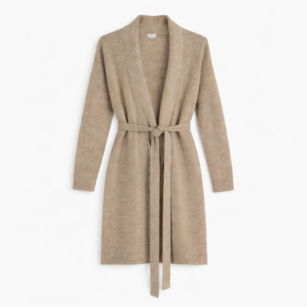 K&Co. Petal Series Knit Cardigan - LATTE