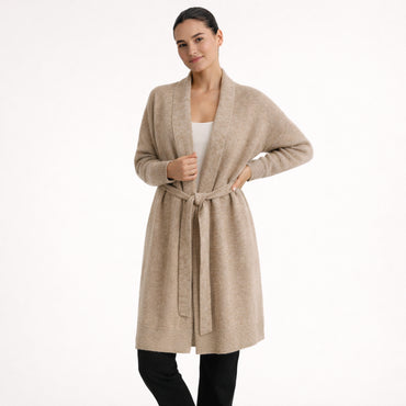 K&Co. Petal Series Knit Cardigan - LATTE