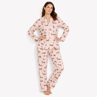 K&Co. Petal Series Flannelette Pyjama Set - HAPPY PUPS