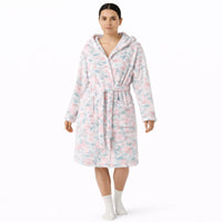 K&Co. Petal Series Printed Dressing Gown - Petal Series PINK