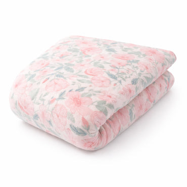K&Co. Petal Series Printed Blanket - Petal Series PINK