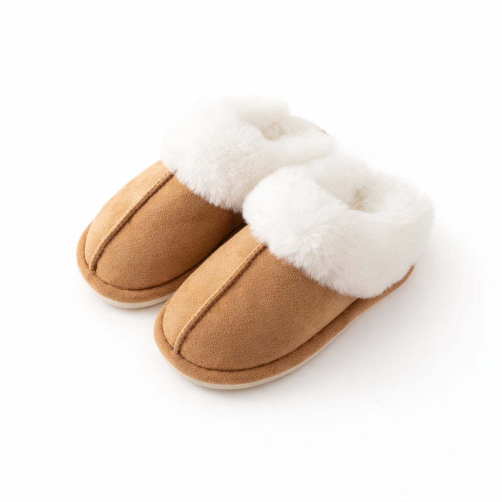 K&Co. Petal Series Closed Toe Slipper - TAN