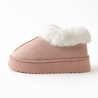 K&Co. Petal Series Ankle Slipper Boots - DUSTY PINK
