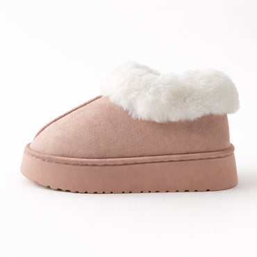 K&Co. Petal Series Ankle Slipper Boots - DUSTY PINK