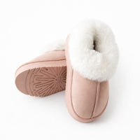 K&Co. Petal Series Ankle Slipper Boots - DUSTY PINK