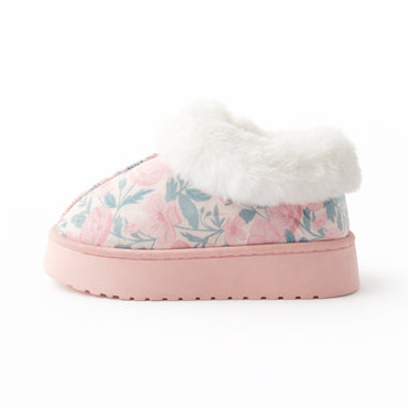 K&Co. Petal Series Ankle Slipper Boots - Petal Series PINK