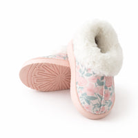 K&Co. Petal Series Ankle Slipper Boots - Petal Series PINK