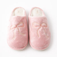 K&Co. Petal Series Novelty Slippers - PINK BOW