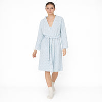 K&Co. Petal Series Flannelette Robe - LOVE
