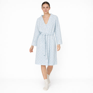 K&Co. Petal Series Flannelette Robe - LOVE