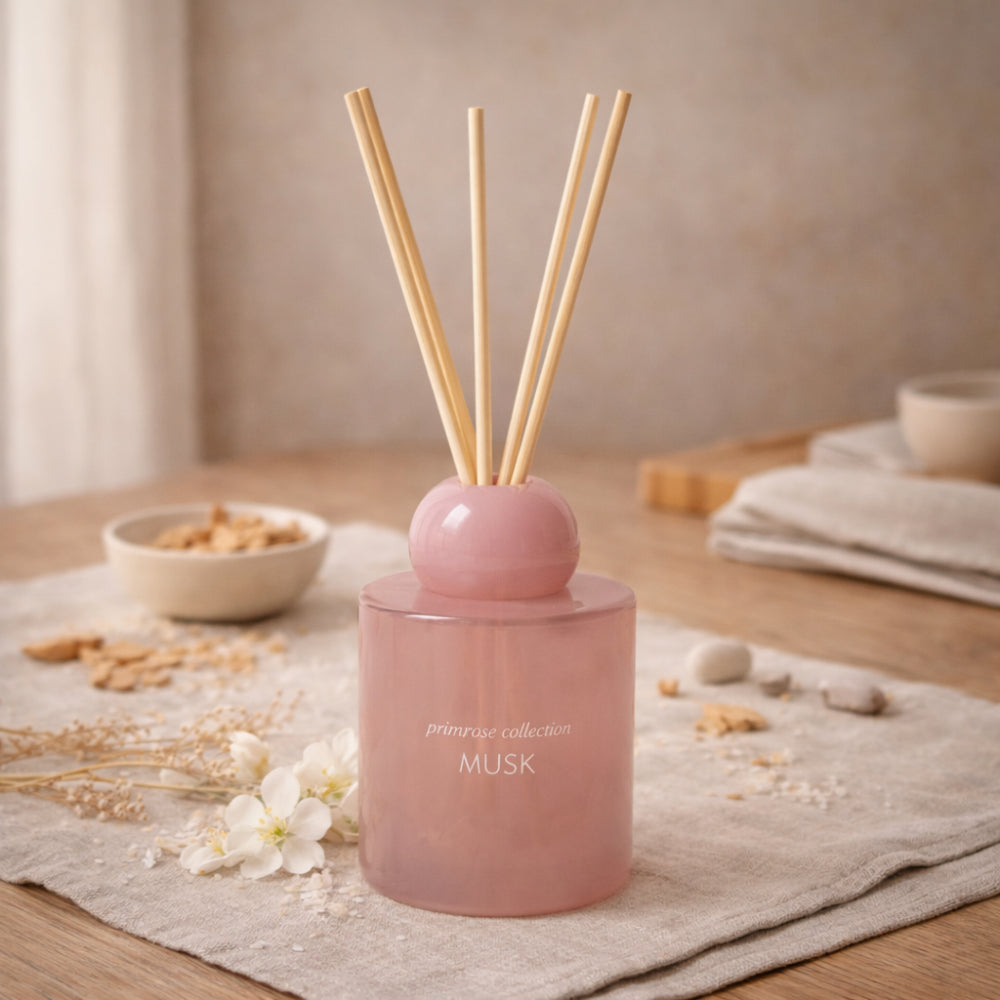 K&Co. Primrose Collection Glass Diffuser - MUSK