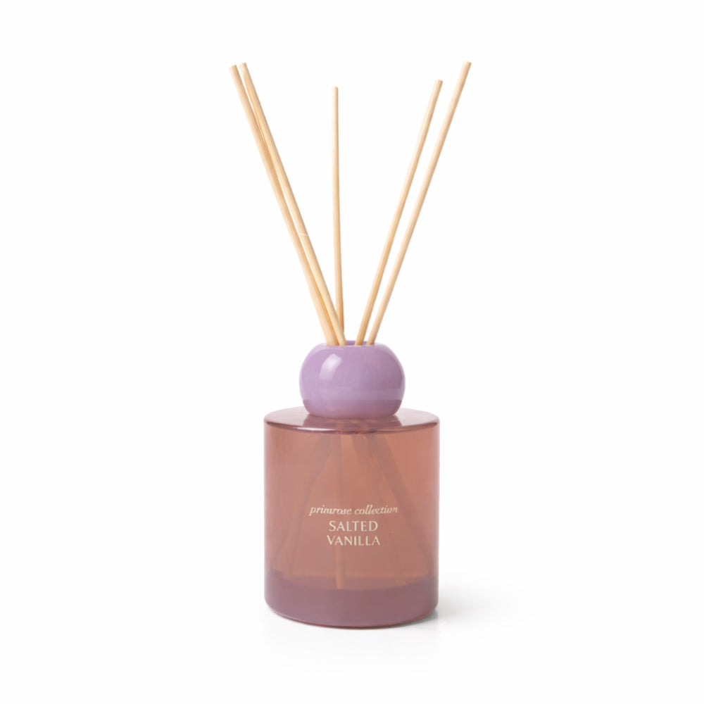 K&Co. Primrose Collection Glass Diffuser - SALTED VANILLA