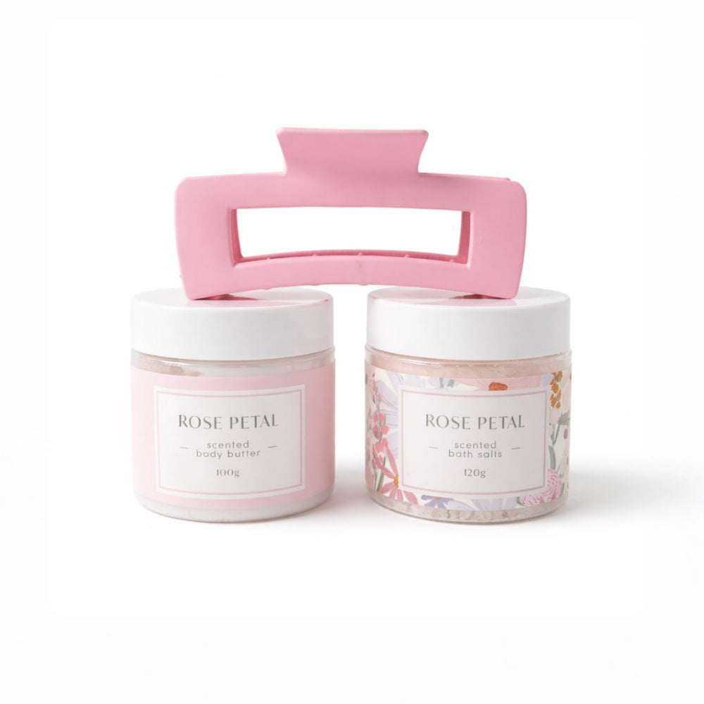 K&Co. Primrose Collection Pamper Set - ROSE