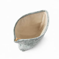 K&Co. Primrose Collection Jacquard Make Up Bag Large - SAGE