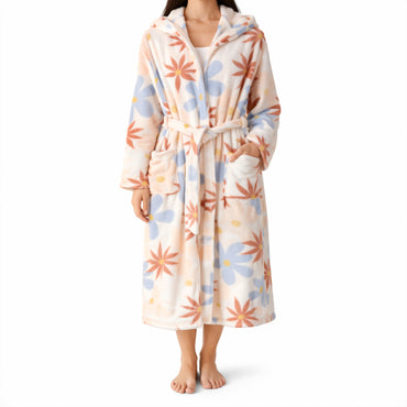 K&Co. Primrose Collection Printed Dressing Gown - PRIMROSE