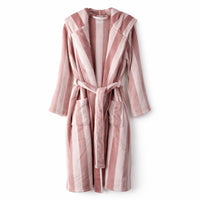 K&Co. Primrose Collection Printed Dressing Gown - BERRY STRIPE