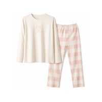 K&Co. Primrose Collection Jersey Pyjama Set - OATMEAL