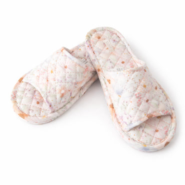 K&Co. Primrose Collection Quilted Slippers - PRIMROSE