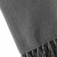 K&Co. Home Series Woven Throw Blanket - SLATE GREY