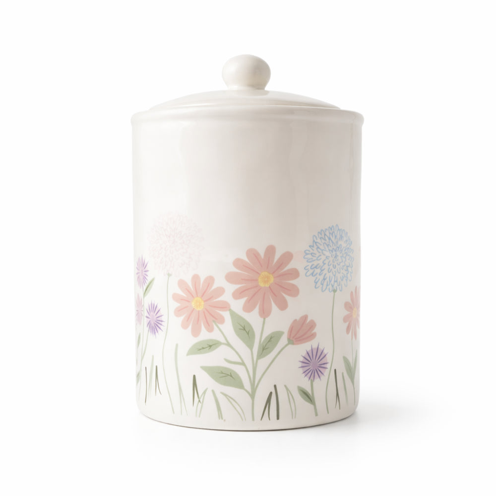 In Bloom Easter Ceramic Jar - LARGE