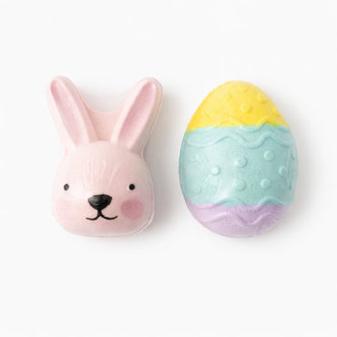 Hoppy Times Kids Easter 2pk Bath Bomb - BUNNY & EGG