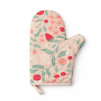 K&Co. Rhubarb Oven Mitt - BERRIES & BLOOMS