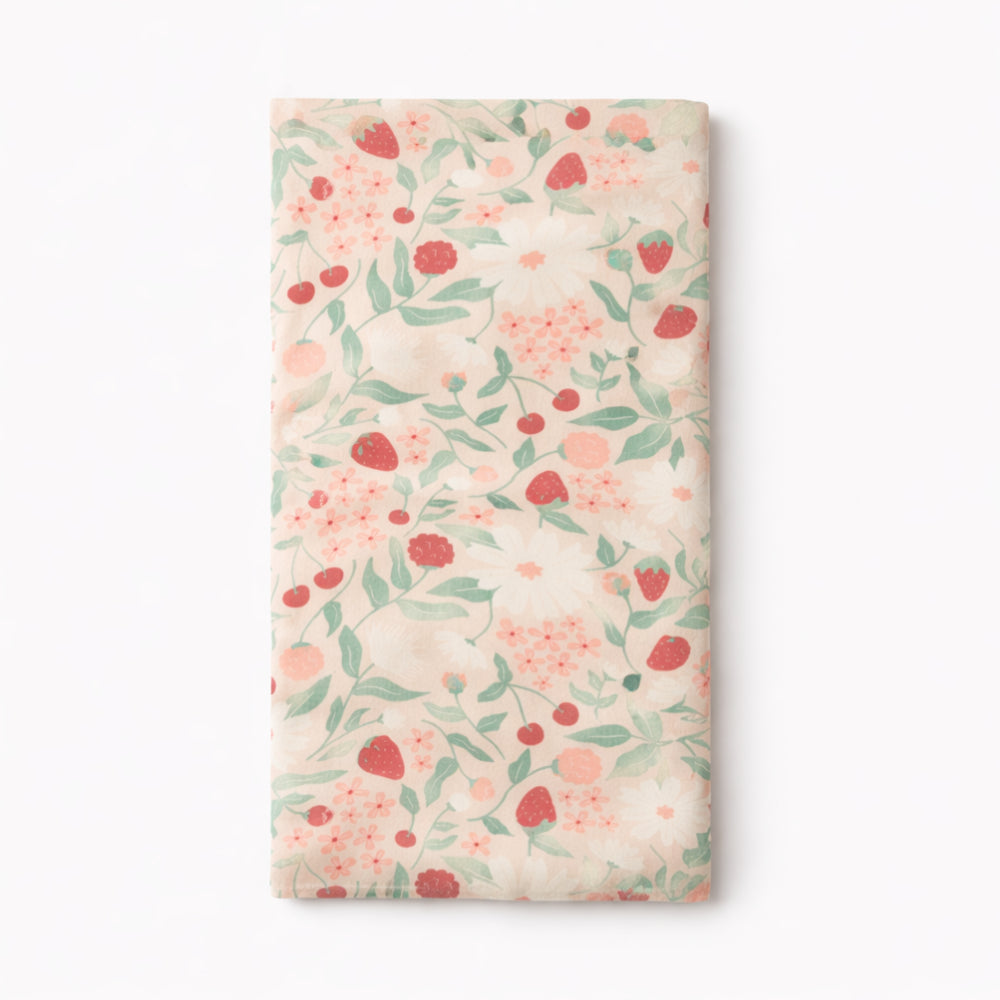 K&Co. Rhubarb Table Cloth - BERRIES & BLOOMS
