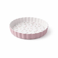 K&Co. Rhubarb Quiche Dish - BLOSSOM BUDS