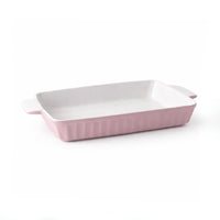 K&Co. Rhubarb Baking Dish Large - BLUSH