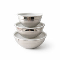 K&Co. Rhubarb Mixing Bowl 3pk
