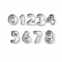 K&Co. Rhubarb Cookie Cutters Numbers