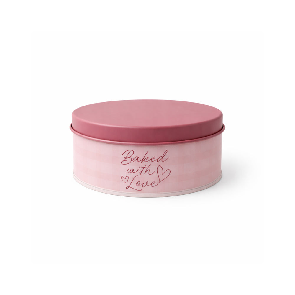 K&Co. Rhubarb Cookie Tin - BAKED WITH LOVE