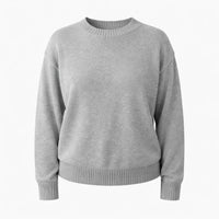 K&Co.Petal Series Knit Sweater - GREY MERLE