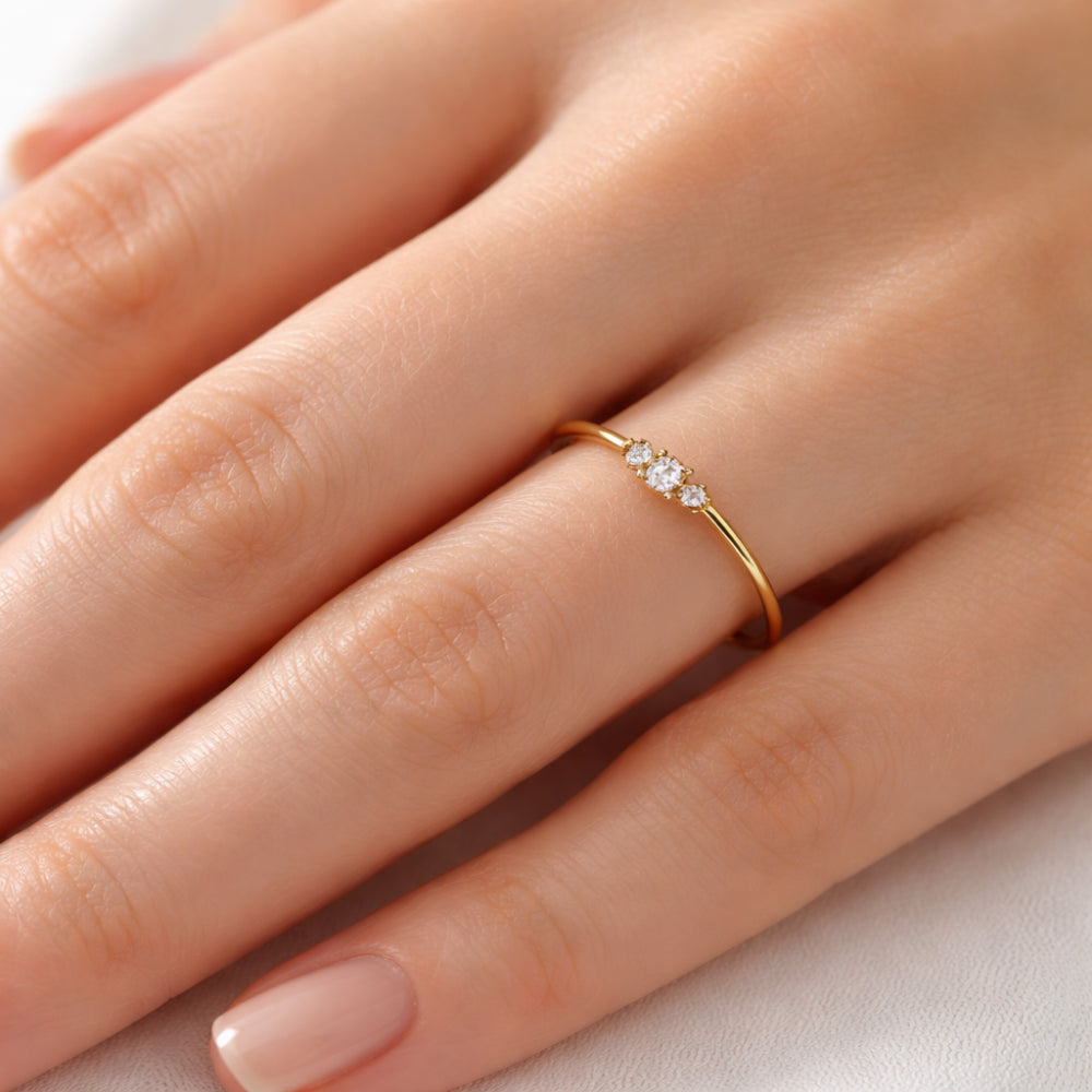 K&Co. Signature Jewellery Belle Ring - GOLD