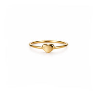 K&Co. Signature Jewellery Lia Heart Ring - GOLD