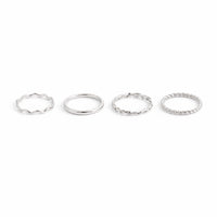 K&Co. Signature Jewellery Macy Ring Set - SILVER