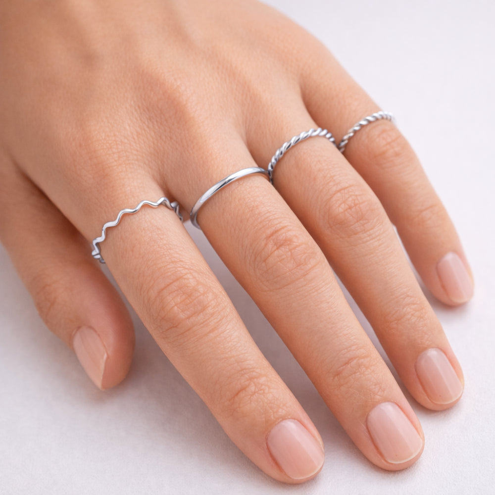 K&Co. Signature Jewellery Macy Ring Set - SILVER
