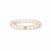 K&Co. Signature Jewellery Tara Pearl Ring - GOLD